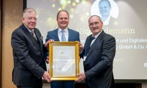 Nico Lüdemann als Wirtschaftssenator h.c. ausgezeichnet