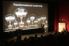 Nico Lüdemann über Transformational Leadership auf dem Kinoforum 2018